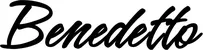 Produktbeispiel Schriftzug - Benedetto
