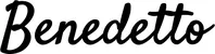 Produktbeispiel Schriftzug - Benedetto