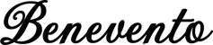 Produktbeispiel Schriftzug - Benevento