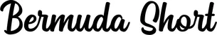 Produktbeispiel Schriftzug - Bermuda Short