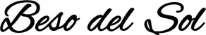 Produktbeispiel Schriftzug - Beso del Sol
