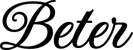 Produktbeispiel Schriftzug - Beter