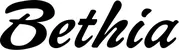 Produktbeispiel Schriftzug - Bethia