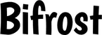 Produktbeispiel Schriftzug - Bifrost