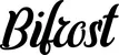Produktbeispiel Schriftzug - Bifrost