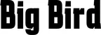 Produktbeispiel Schriftzug - Big Bird