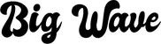 Produktbeispiel Schriftzug - Big Wave
