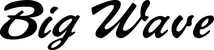 Produktbeispiel Schriftzug - Big Wave