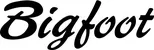 Produktbeispiel Schriftzug - Bigfoot