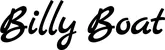 Produktbeispiel Schriftzug - Billy Boat