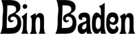 Produktbeispiel Schriftzug - Bin Baden