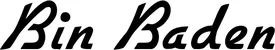 Produktbeispiel Schriftzug - Bin Baden