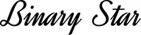 Produktbeispiel Schriftzug - Binary Star
