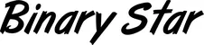 Produktbeispiel Schriftzug - Binary Star