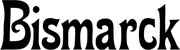 Produktbeispiel Schriftzug - Bismarck
