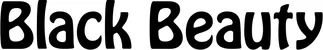 Produktbeispiel Schriftzug - Black Beauty