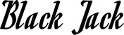 Produktbeispiel Schriftzug - Black Jack