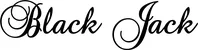 Produktbeispiel Schriftzug - Black Jack