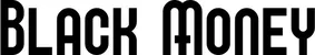 Produktbeispiel Schriftzug - Black Money
