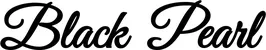 Produktbeispiel Schriftzug - Black Pearl