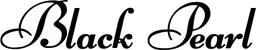 Produktbeispiel Schriftzug - Black Pearl