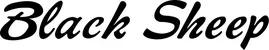 Produktbeispiel Schriftzug - Black Sheep