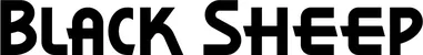 Produktbeispiel Schriftzug - Black Sheep
