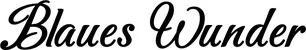 Produktbeispiel Schriftzug - Blaues Wunder