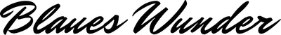 Produktbeispiel Schriftzug - Blaues Wunder