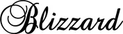 Produktbeispiel Schriftzug - Blizzard