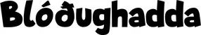 Produktbeispiel Schriftzug - Blóðughadda