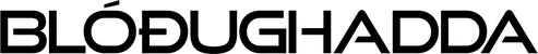 Produktbeispiel Schriftzug - Blóðughadda