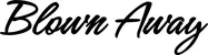Produktbeispiel Schriftzug - Blown Away
