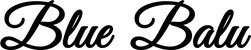 Produktbeispiel Schriftzug - Blue Balu