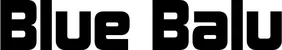 Produktbeispiel Schriftzug - Blue Balu