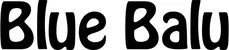 Produktbeispiel Schriftzug - Blue Balu