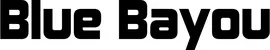 Produktbeispiel Schriftzug - Blue Bayou