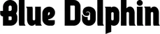 Produktbeispiel Schriftzug - Blue Dolphin