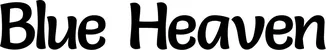 Produktbeispiel Schriftzug - Blue Heaven