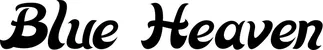 Produktbeispiel Schriftzug - Blue Heaven