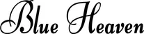 Produktbeispiel Schriftzug - Blue Heaven