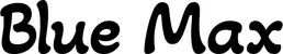 Produktbeispiel Schriftzug - Blue Max