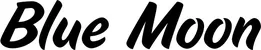 Produktbeispiel Schriftzug - Blue Moon