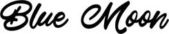 Produktbeispiel Schriftzug - Blue Moon