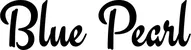 Produktbeispiel Schriftzug - Blue Pearl