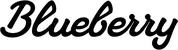 Produktbeispiel Schriftzug - Blueberry