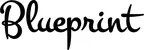 Produktbeispiel Schriftzug - Blueprint