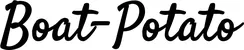 Produktbeispiel Schriftzug - Boat-Potato