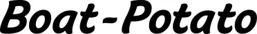 Produktbeispiel Schriftzug - Boat-Potato