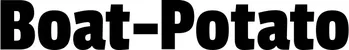Produktbeispiel Schriftzug - Boat-Potato